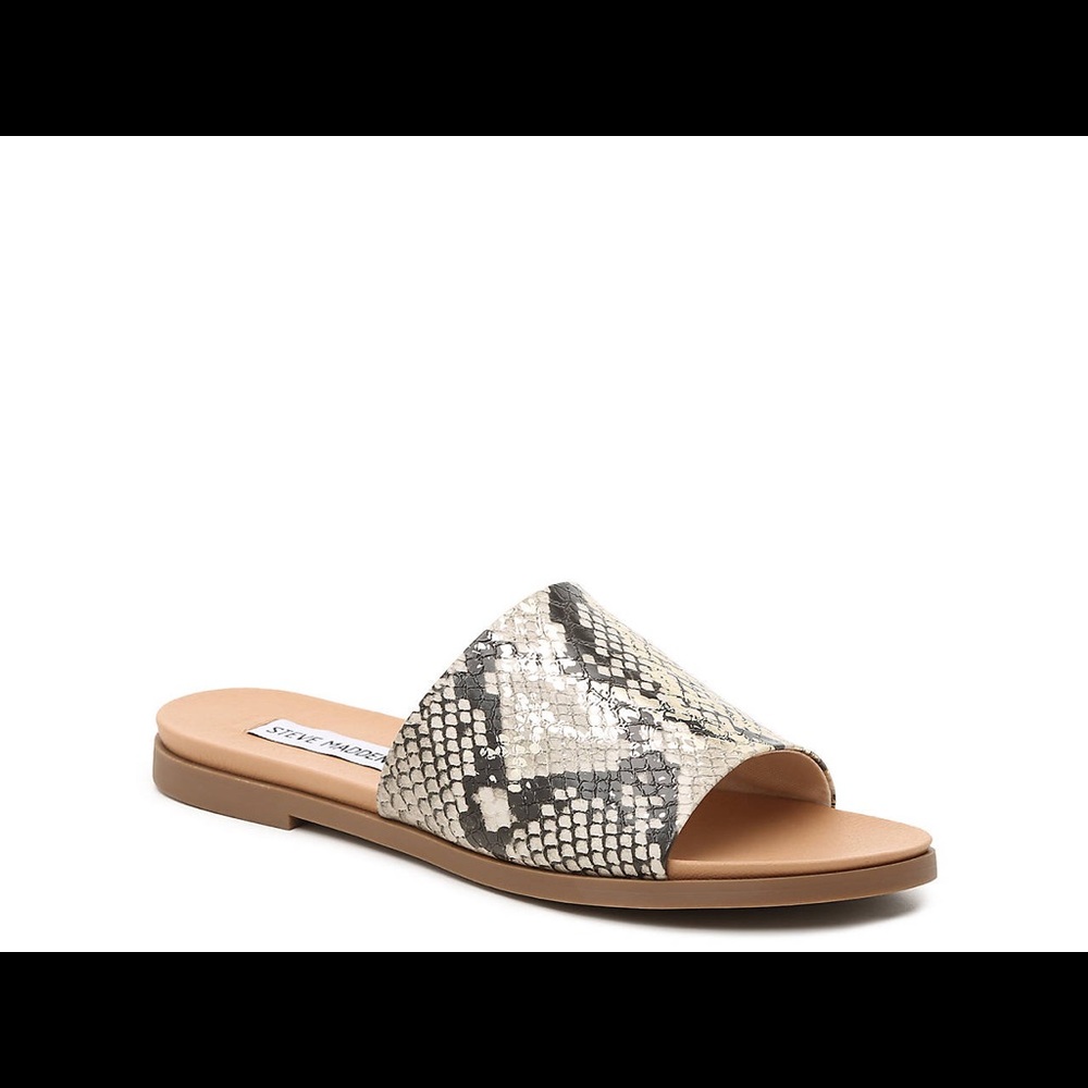 Steve Madden snakeskin sandals